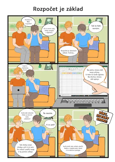 Komiks: Rozpočet je základ